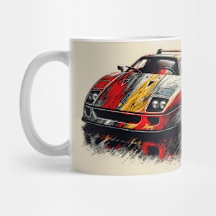 Ferrari F40 Mug